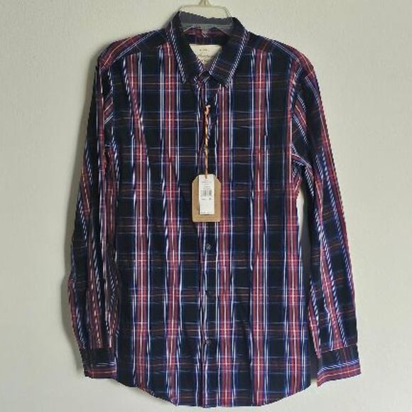 WEATHERPROOF VINTAGE Men's Plaid Cotton Shirt - Medium - Picture 1 of 4